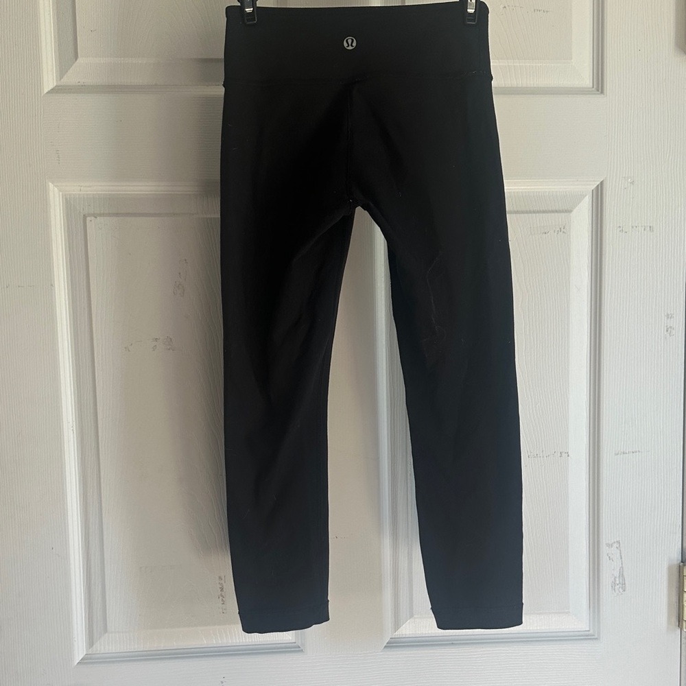 lululemon athletica REVERSIBLE Black Leggings